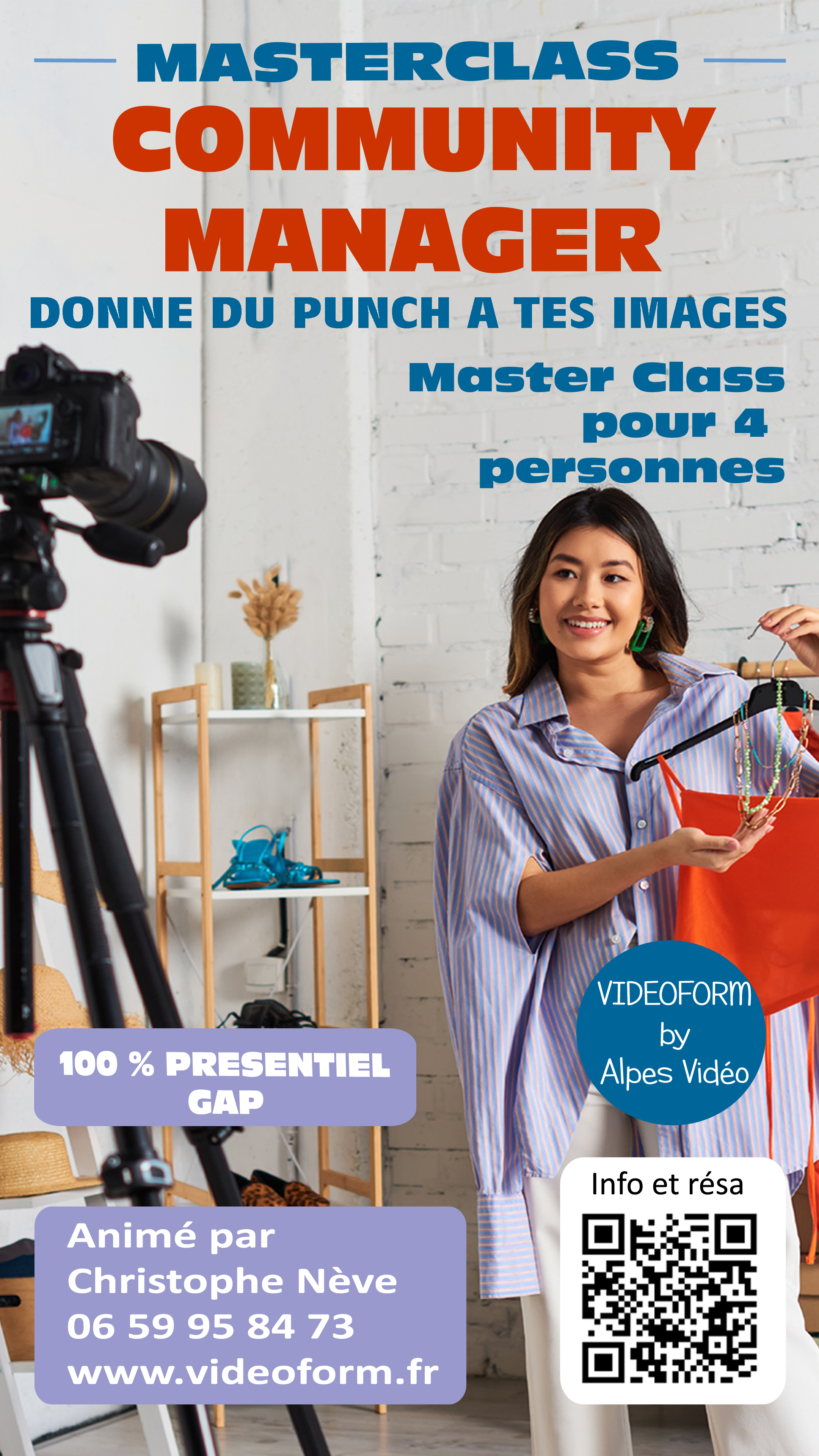 Fais la vidéo de ton vlog