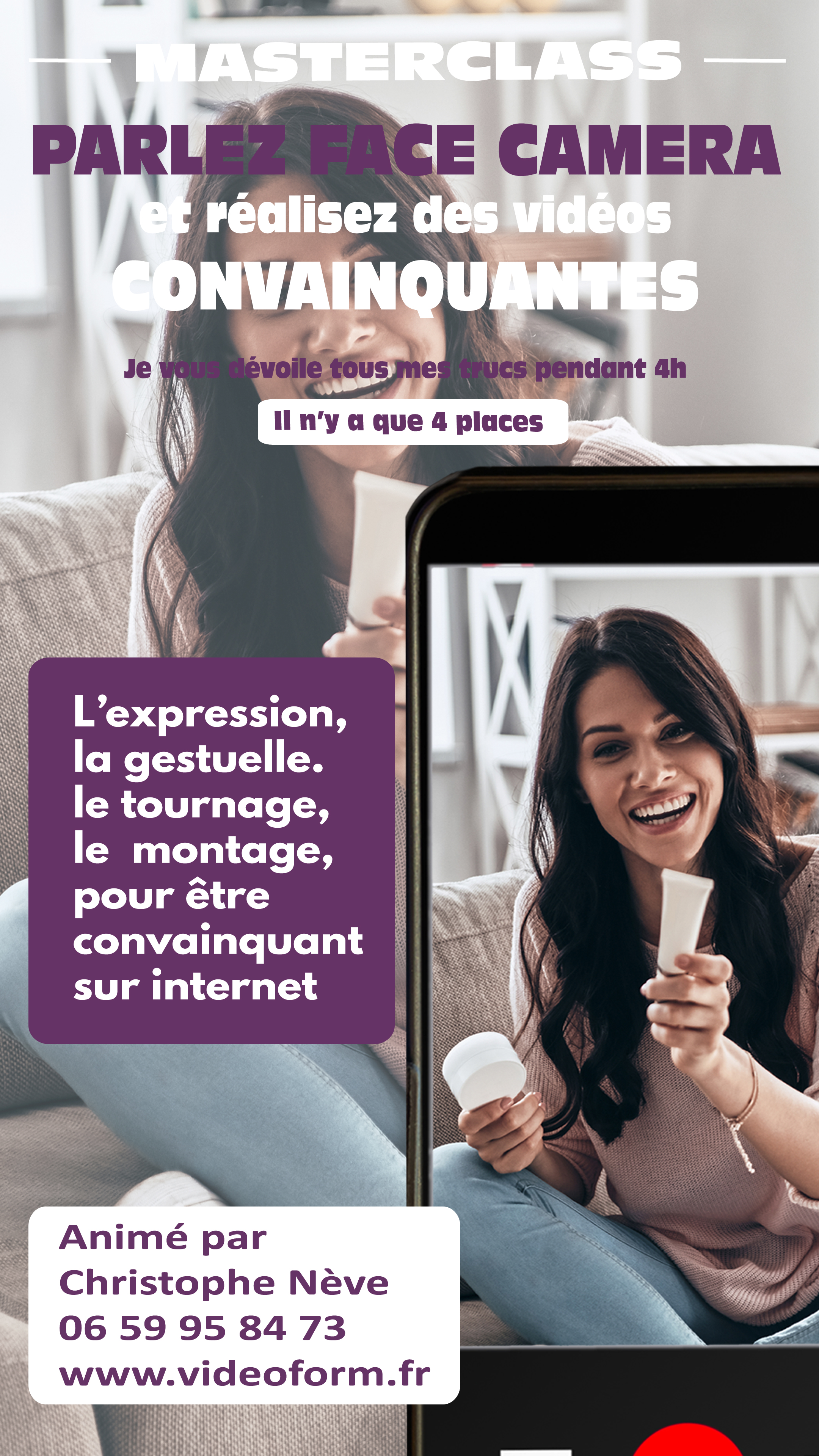 Fais la vidéo de ton vlog