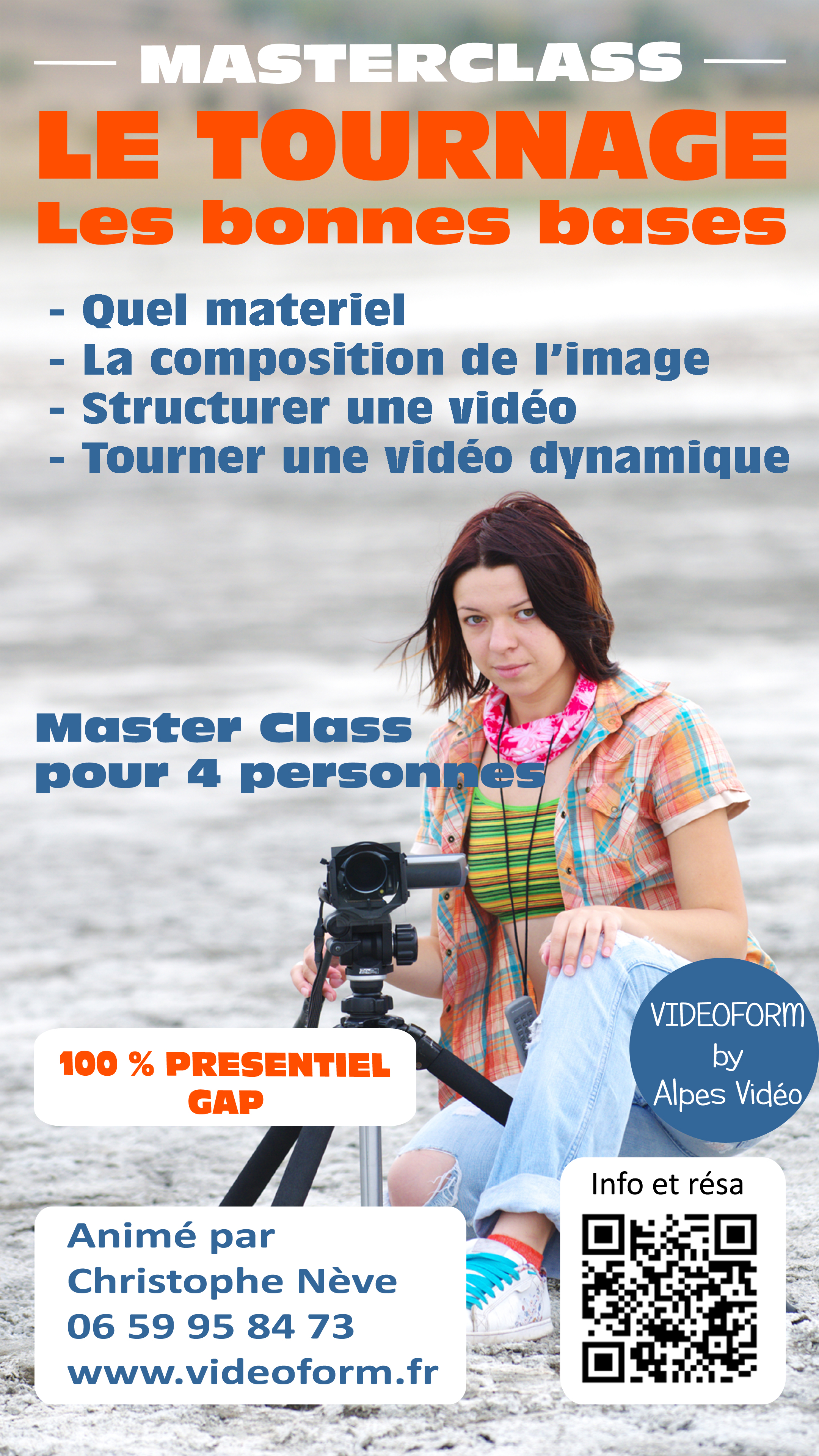 Cours de montage vidéo Gap